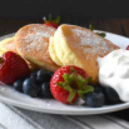 Japanese Fluffy Souffle Pancakes Gluten Free Recipe Featured 2